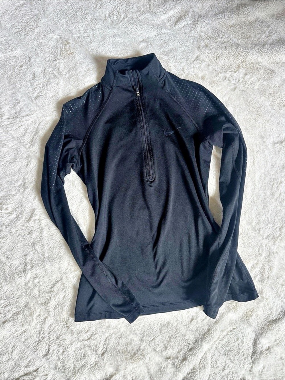 Nike Dri-FIT Reflective Half-Zip Running Top Black